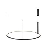 LUMINAIRE PENDANT 42W LED D90CM BLACK #1