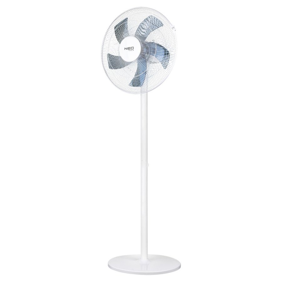 Wentylator podłogowy 50W, śr. 40 cm, 3 prędkości, oscylacja, biały #1