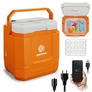Peme Trip 31,5 l pomarańczowy / Lod�wka samochodowa / 31,5 litra / 12 V / 55 W #1