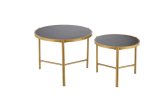 TABLE COFFEE FATIMA D63-48CM BLACK #1