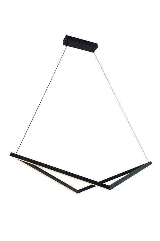 LUMINAIRE PENDANT 32W LED BLACK 1920LM #1