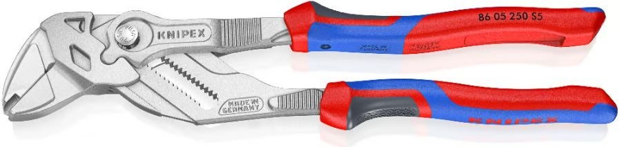 SZCZYPCE-KLUCZ 250MM Z FUNKCJĄ ZAGNIATANIA KOŁNIERZY ALU #1