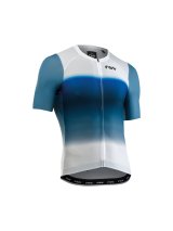 Koszulka rowerowa NORTHWAVE Blade Air Jersey S/s biało niebieski - M #1