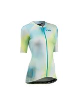 Koszulka rowerowa NORTHWAVE Blade Woman Jersey S/s zielona - M #1