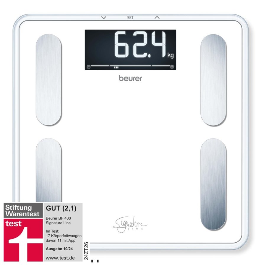 Beurer BF 400 Diagnosewaage Signature Line, white #1