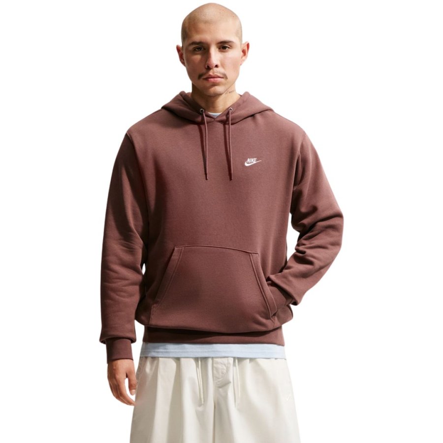 Bluza męska Nike Club BB brązowa FN3859 502 L #1