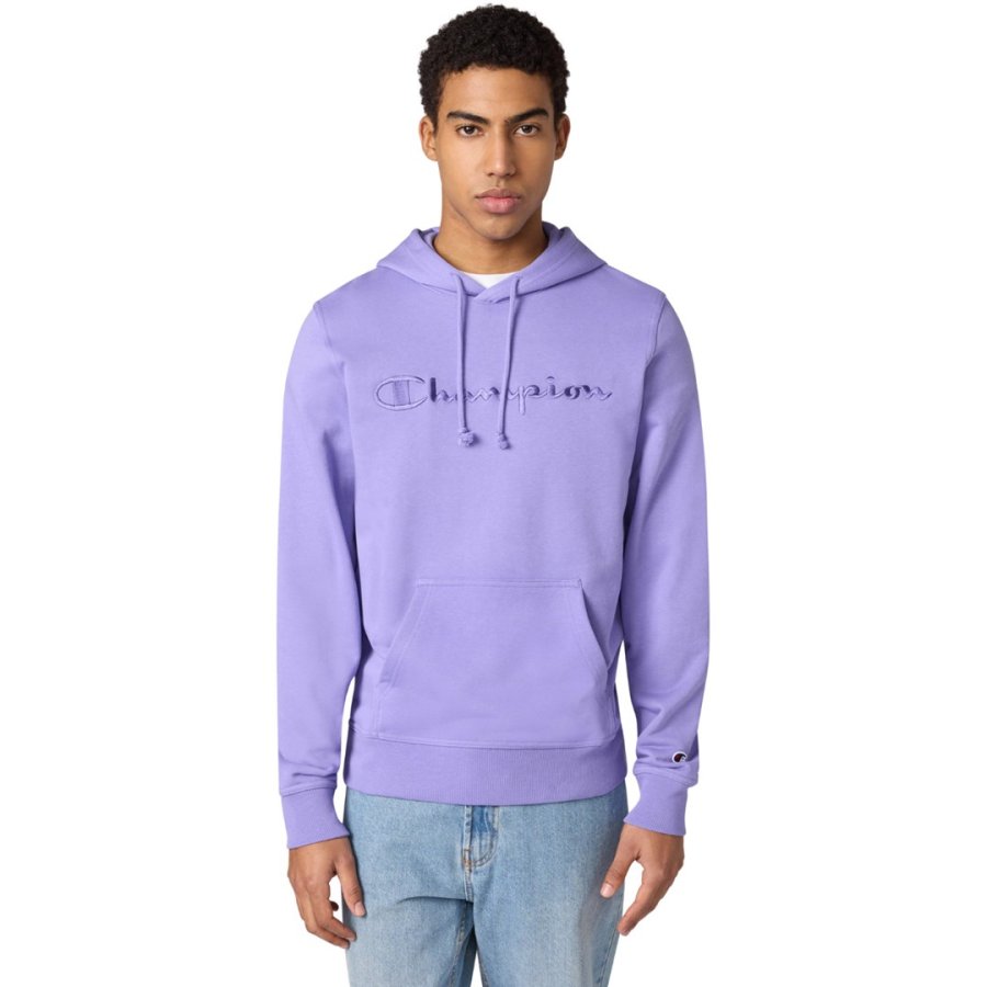 Bluza męska Champion Hooded Sweatshirt fioletowa 220782 VS024 M #1