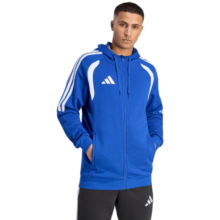 Bluza męska adidas Tiro 26 League Sweat Full Zip Hoodie niebieska KF9105 XL #1