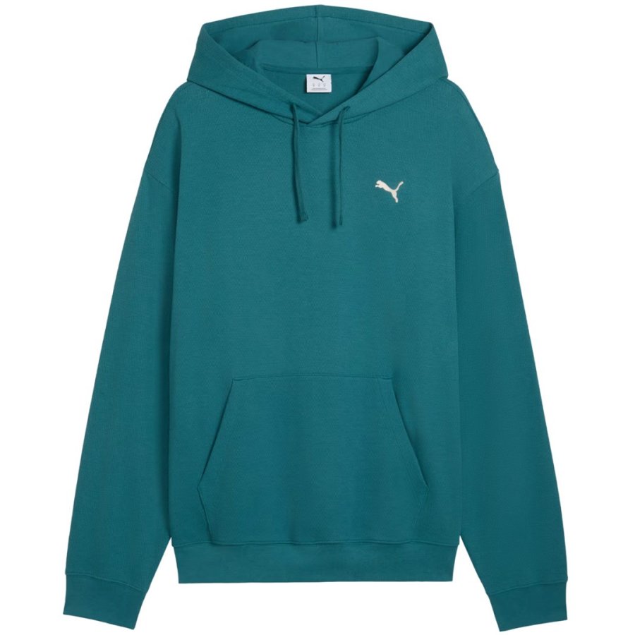 Bluza męska Puma ESS Elevated Relaxed Hoodie zielona 692019 41 S #1
