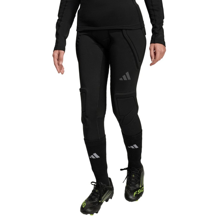 Legginsy bramkarskie dla dzieci adidas Padded Baselayer Long Tight czarne JZ9225 128cm #1