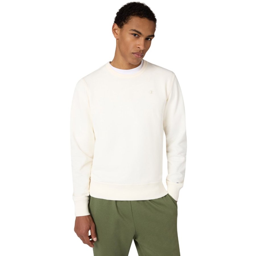 Bluza męska Champion Crewneck Sweatshirt kremowa 220785 YS084 XL #1