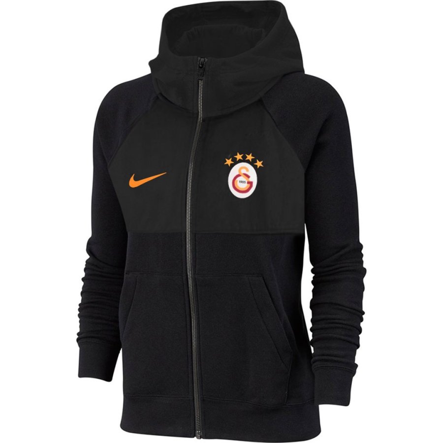 Bluza dla dzieci Nike Sportswear Full-Zip Hoodie czarna DA1686 010 L #1
