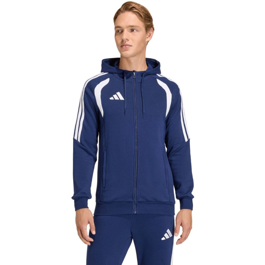 Bluza męska adidas Tiro 26 League Sweat Full Zip Hoodie granatowa KF3320 L #1