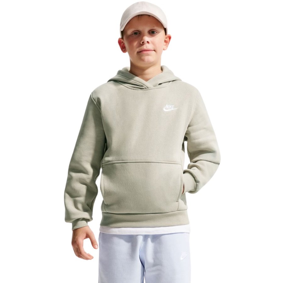 Bluza dla dzieci Nike Sportswear Club Fleece jasnozielona FD3000 304   L #1