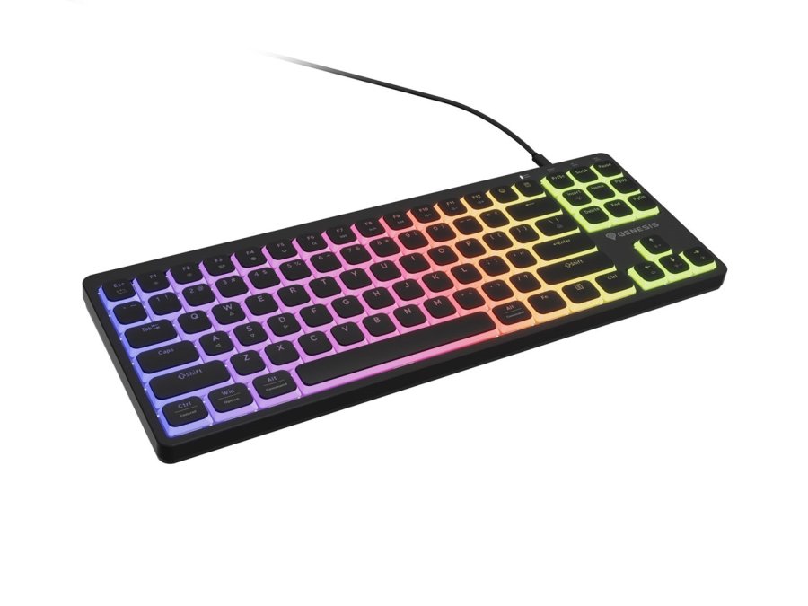 GENESIS Thor 430 TKL tastatur Spil USB QWERTY US engelsk Sort #4