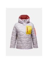 Kurtka damska puchowa PEAK PERFORMANCE W Helium Utility Down Hood Jacket kolor szary - XL #1