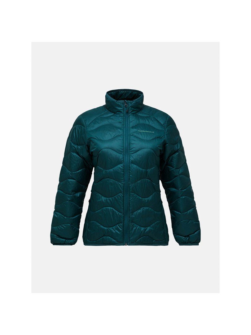 Kurtka damska puchowa PEAK PERFORMANCE W Helium Down Jacket kolor zielony - L #1