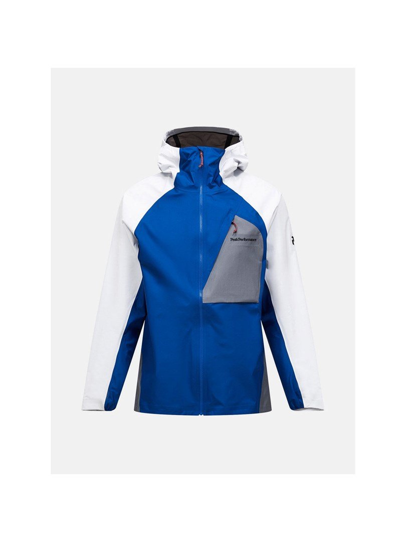 Kurtka męska PEAK PERFORMANCE M Trail Hipe 3L Shell Jacket kolor biały - S #1