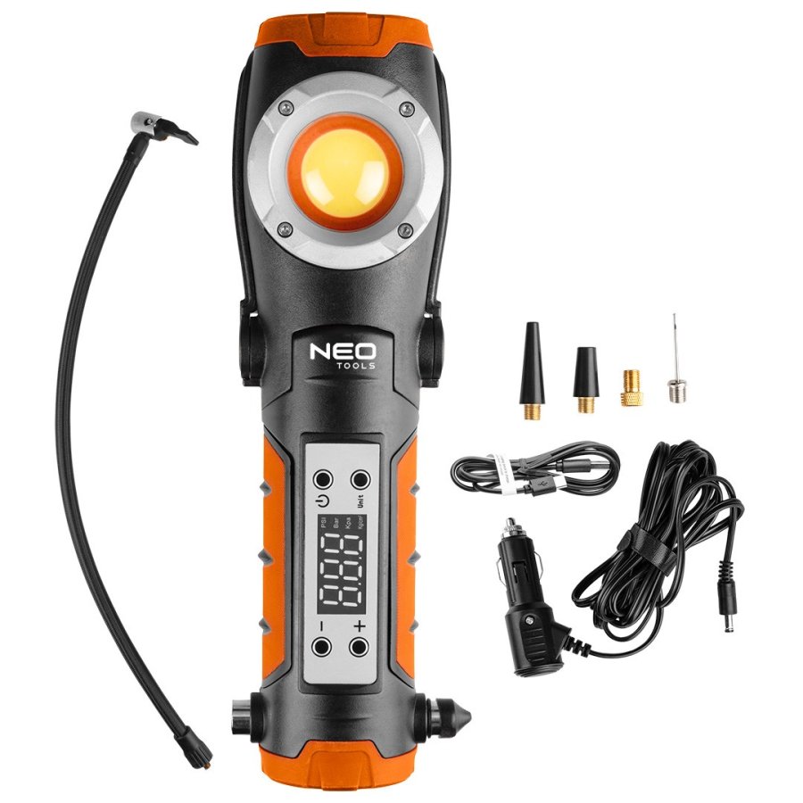Lampa akumulatorowa 800 lm z kompresorem #1