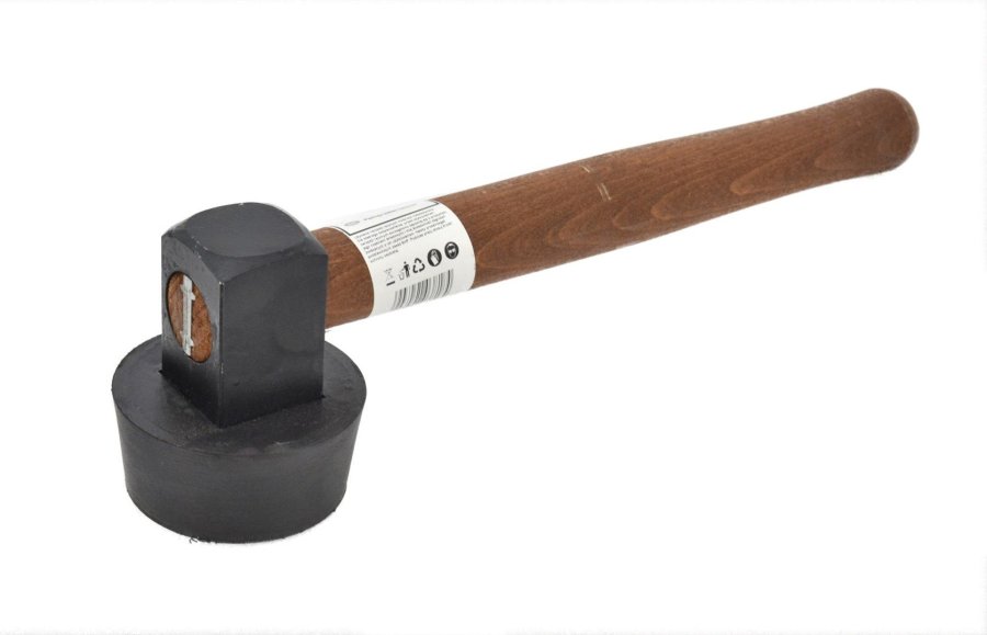 AWTOOLS PAVING HAMMER 1.5KG VULCANIZED RUBBER #1