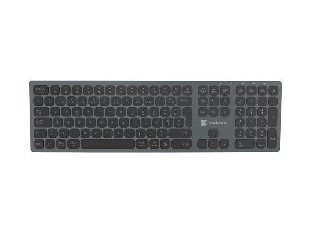 Natec Dolphin Wireless Keyboard FR Bluetooth + 2.4 #1