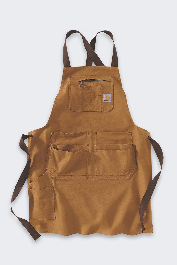 Apron Carhartt Duck Brown #1