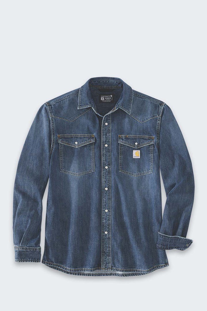 Shirt Carhartt Montana Denim Relaxed LS Wyatt #1
