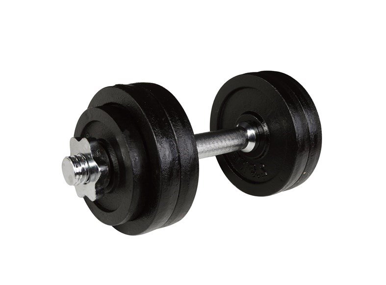 15KG CAST IRON DUMBBELL SET #1