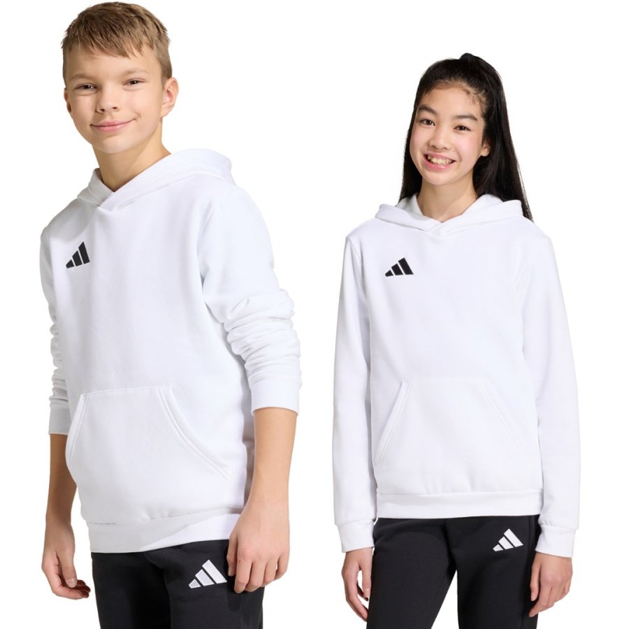 Bluza dla dzieci adidas Entrada 26 Hoody biała JZ6561 140cm #1
