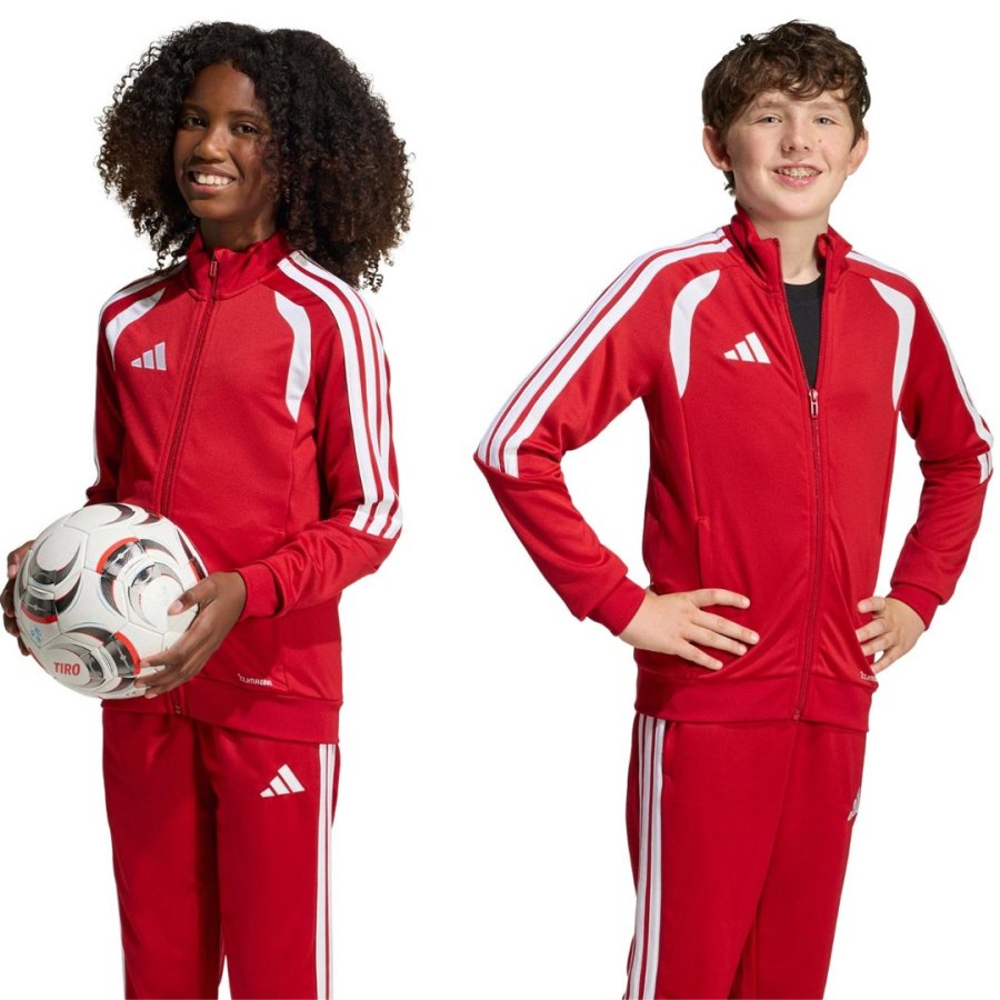 Bluza dla dzieci adidas Tiro 26 League Training czerwona JY7200 152cm #1