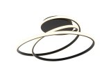 CEILING LED LIGHT SIBIU 4000K 40W BLACK #1