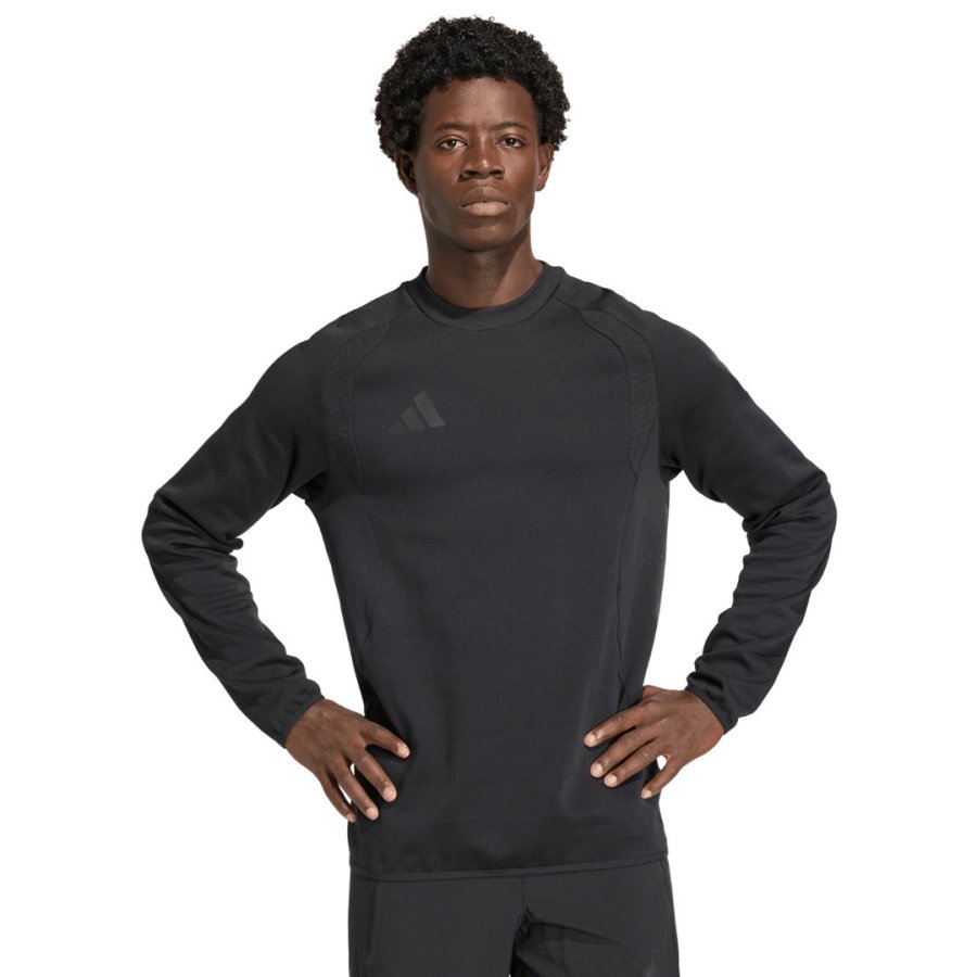 Bluza męska adidas Tiro 26 Travel Crew czarna JM5540 M #1