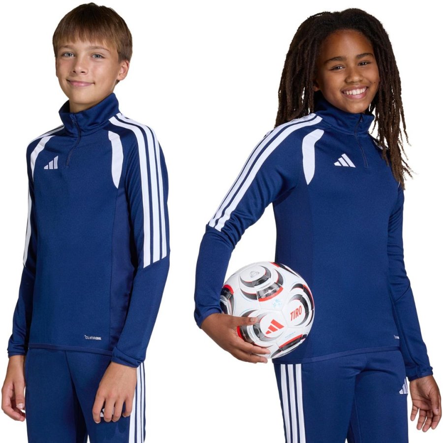 Bluza dla dzieci adidas Tiro 26 League Training Top granatowa JY7165 164cm #1