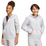 Bluza dla dzieci adidas Entrada 26 Full Zip Hoodie jasnoszara KH1779 152cm #1