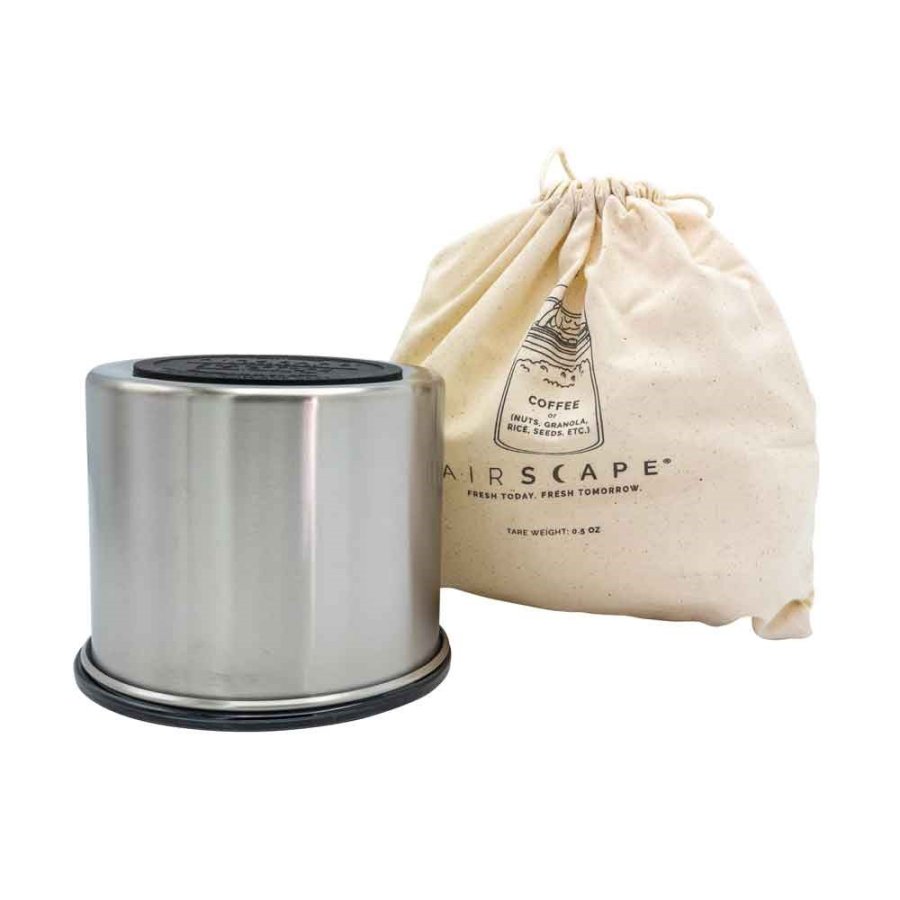 Airscape? Edelstahl-Aromabeh?lter klein, silber geb?rstet #1