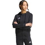 Bluza damska adidas Entrada 26 Full Zip Hoodie czarna KF5939 S #1