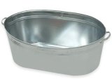 GALVANIZED TUB 100L 78X65X32CM #1