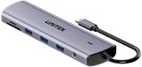 UNITEK D1113BGY01 interface hub 2 x USB 3.2 Gen 2 (3.1 Gen 2) Type-C 1000 Mbit/s Gr� #2