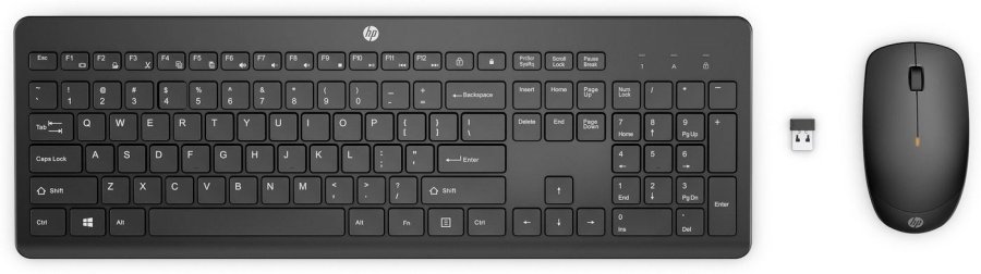 HP 235 kombination af tr�dl�s mus og tastatur #2