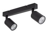 LAMP SPOT LIGHT TOP GU10 2X10W BK #1