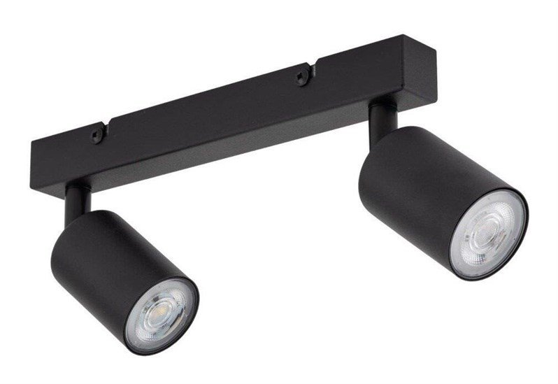 LAMP SPOT LIGHT TOP GU10 2X10W BK #1