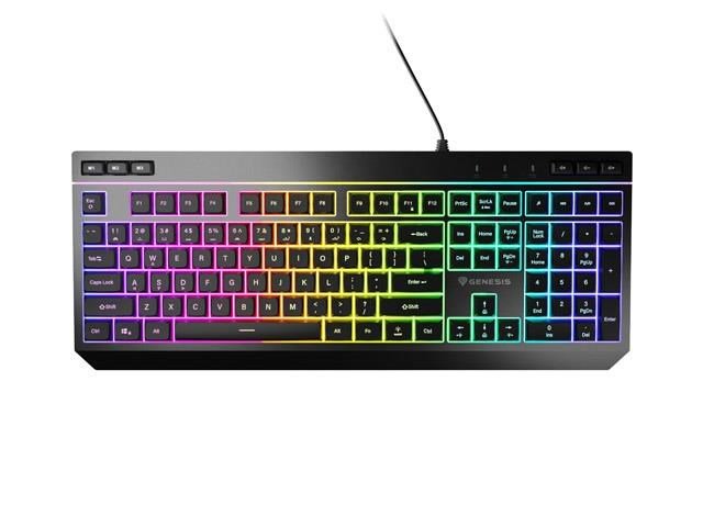 GENESIS Rhod 530 tastatur Spil USB QWERTY US engelsk Sort #2