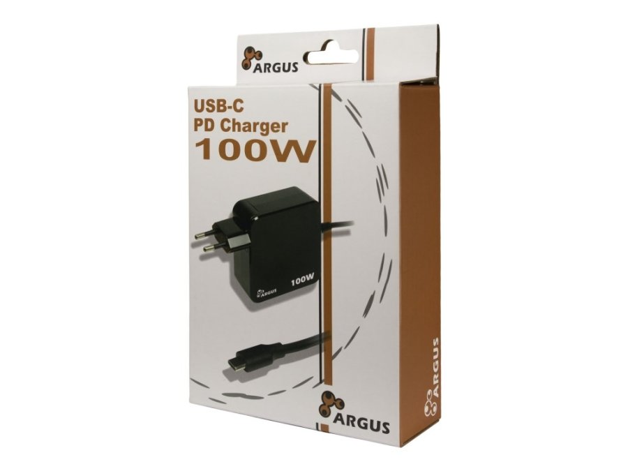 Inter-Tech Stecker-Netzteil PD-2100 100W USB-C schwarz #1