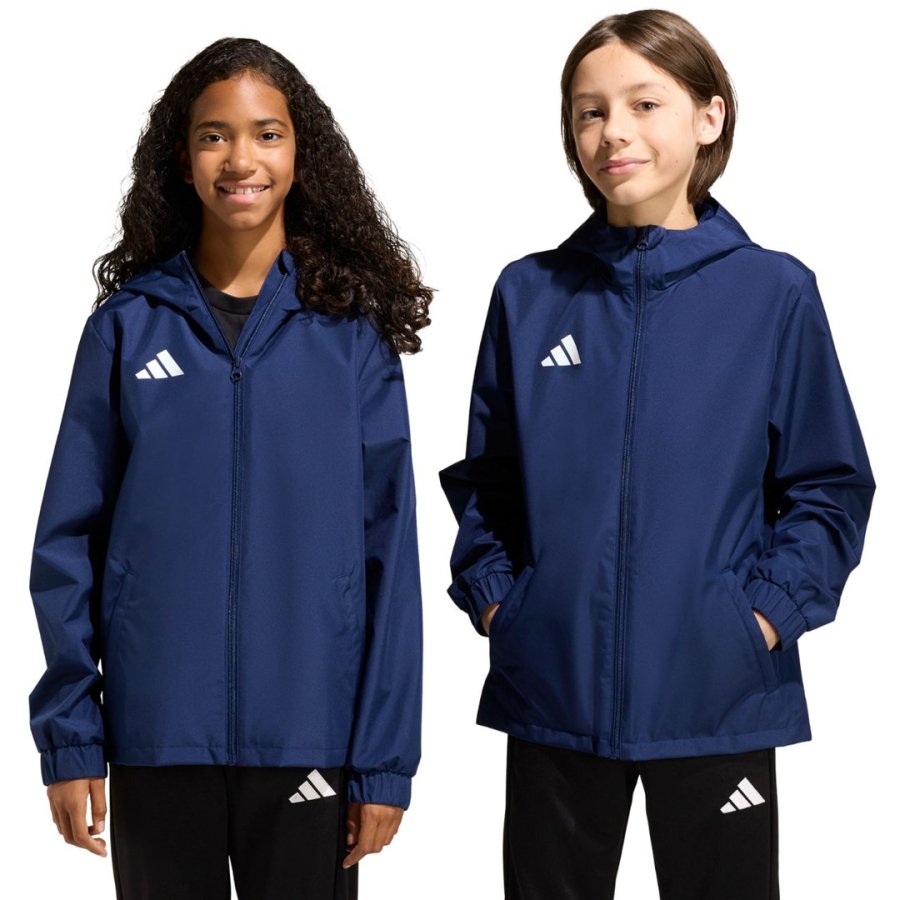 Kurtka dla dzieci adidas Entrada 26 All Weather granatowa JZ9103 164cm #1