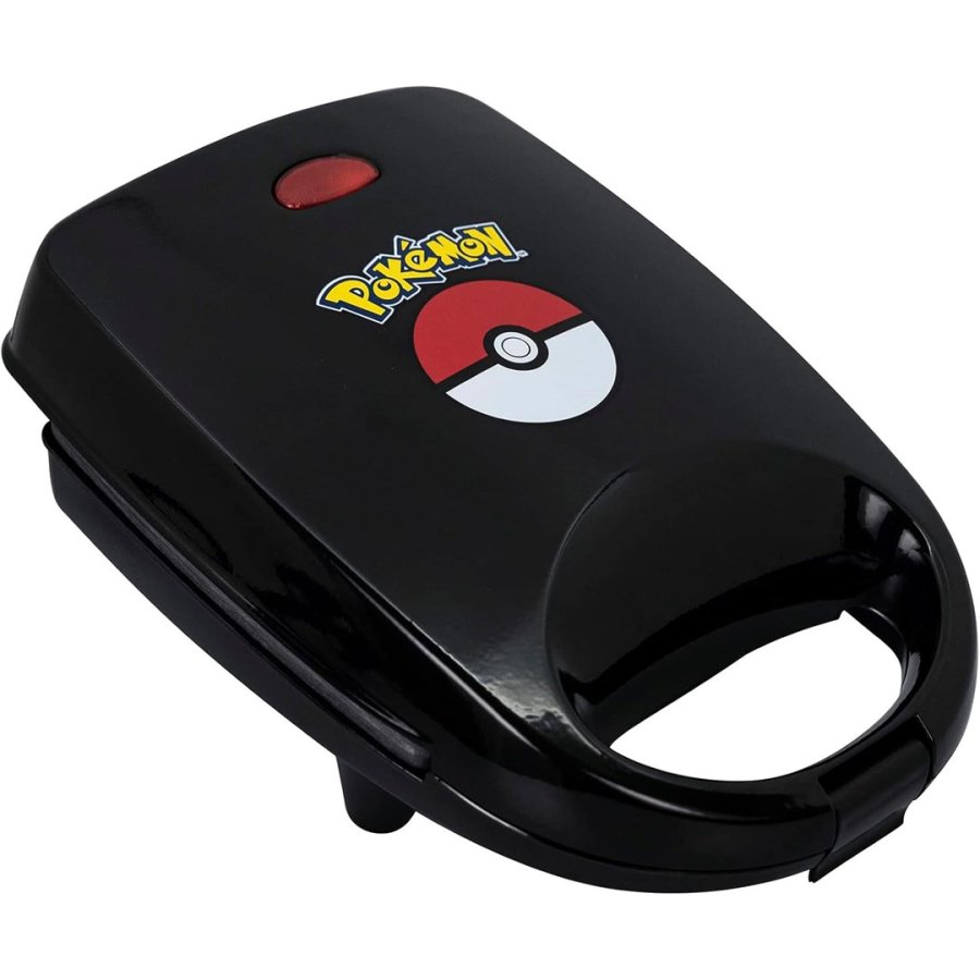 Uncanny Brands Pok�mon Pok� Ball sandwichtoaster Sort, R�d, Hvid #2