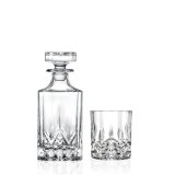 WHISKEY GLASSES AND GARAFE SET 6 PCS. OP #1