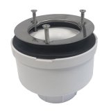 SHOWER TRAY WASTE ORIENTABLE CHROME 90MM #1