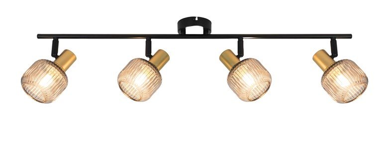 SPOT LIGHT SHADOW 4XE14 BLACK/GOLD #1