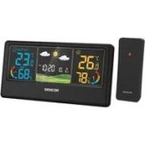 Sencor SWS 4100 B Stacja pogodowa / kolorowy wyświetlacz LCD / czujnik bezprzewodowy #1