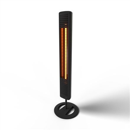 Mill | Outdoor Heater | OH2000ULGPFLOOR | Patio heater | 2000 W | Black | IP65 #1